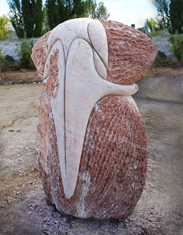Primera escultura de Ucrania